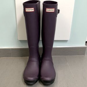 Hunter rain boots